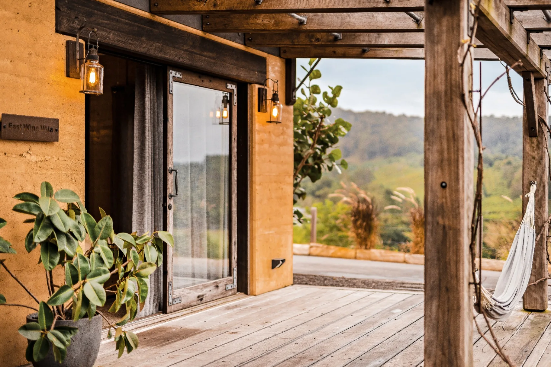 East wing king suite at first light